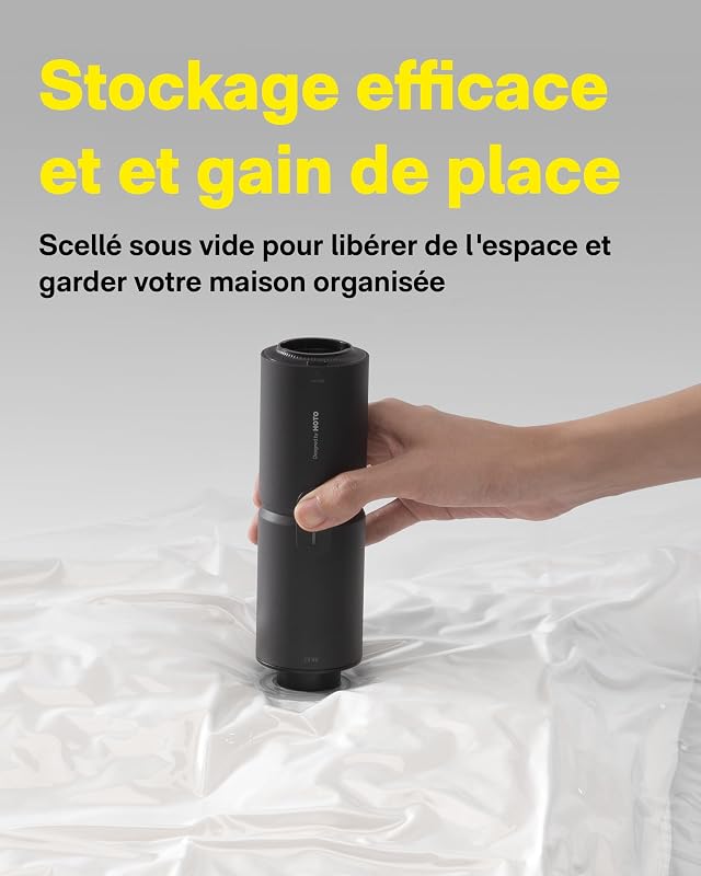 Mini Aspirateur à Main 4 en 1, 15000 PA Souffleur de Poussière Voiture