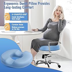 CloudBliss Donut Pillow Seat Cushion Chair Pad for