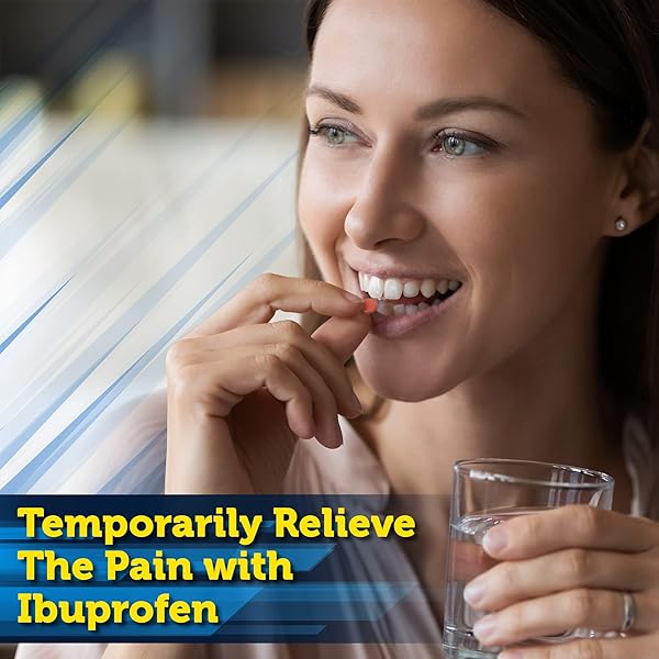 TIME-CAP LABS, INC. TIMELY IBUPROFEN 200MG 200 TABLETS – (NSAID) PAIN RELIEF PILLS FOR HEADACHE, MENSTRUAL PAIN, TOOTH ACHES, MUSCLE PAIN, ARTHRITIS PAIN, BODY ACHES