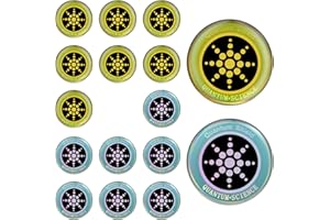 STREYTOTEK 16 Pcs Cell Phone Protection Stickers Neutralizer Shield Blocker for Smartphones Tablets Laptops Computers WiFi TVs Monitors