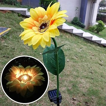 Amazon Com Kcper Outdoor Solar Garden Stake Lights Solar