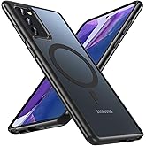 OWKEY Case for Samsung Galaxy Note 20,Magnetic Galaxy Note 20 Phone Case [Compatible with MagSafe] Anti-Fingerprint Translucent Matte Shockproof Protective Case for Samsung Note 20 (Black)