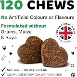 BUGALUGS Calming Treats for Dogs 120 Chews Stress Anxiety Travel Barking view 8