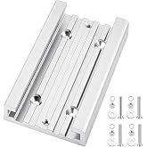 Frienda Aluminum Mounting Track System for Boat Accessories | Aircraft Grade Material, For Rod Holders Downriggers Trolling System, Marine Mounting with Screws Included