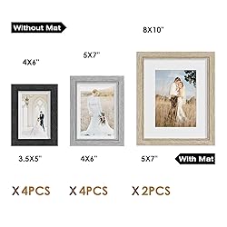 Povrgive Picture Frames Set of 10, Picture Frames