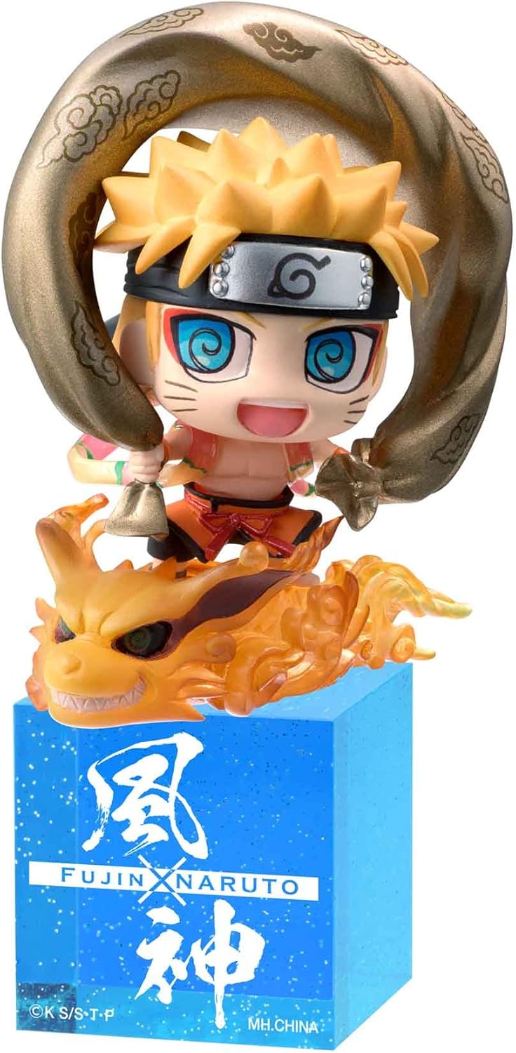 Amazon ぷちきゃらランド Naruto ナルト 疾風伝 風神うずまきナルト 雷神うちはサスケセット 約60mm Pvc製 塗装済み完成品フィギュア フィギュア ドール 通販