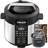 COSORI Electric Pressure Cooker 6 Quart, 9-in-1 Instant Multi Cooker, 13 Presets, Rice Slow Sauté Pot, Sous Vide, Sterilizer,