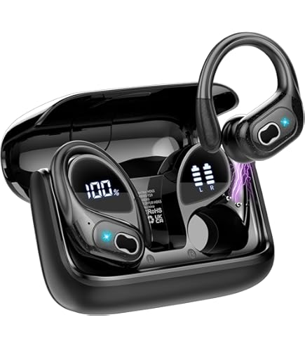 Écouteurs Sans Fil 5,4, écouteurs Sans Fil à Conduction Osseuse Avec