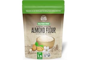 AVA Farms Almond Flour, Blanched - 24 oz - Gluten Free, Sugar-Free, Kosher - Keto Flour for Baking, Finely Ground Almonds for Perfect Cookies, Bread & More - White Almond Meal