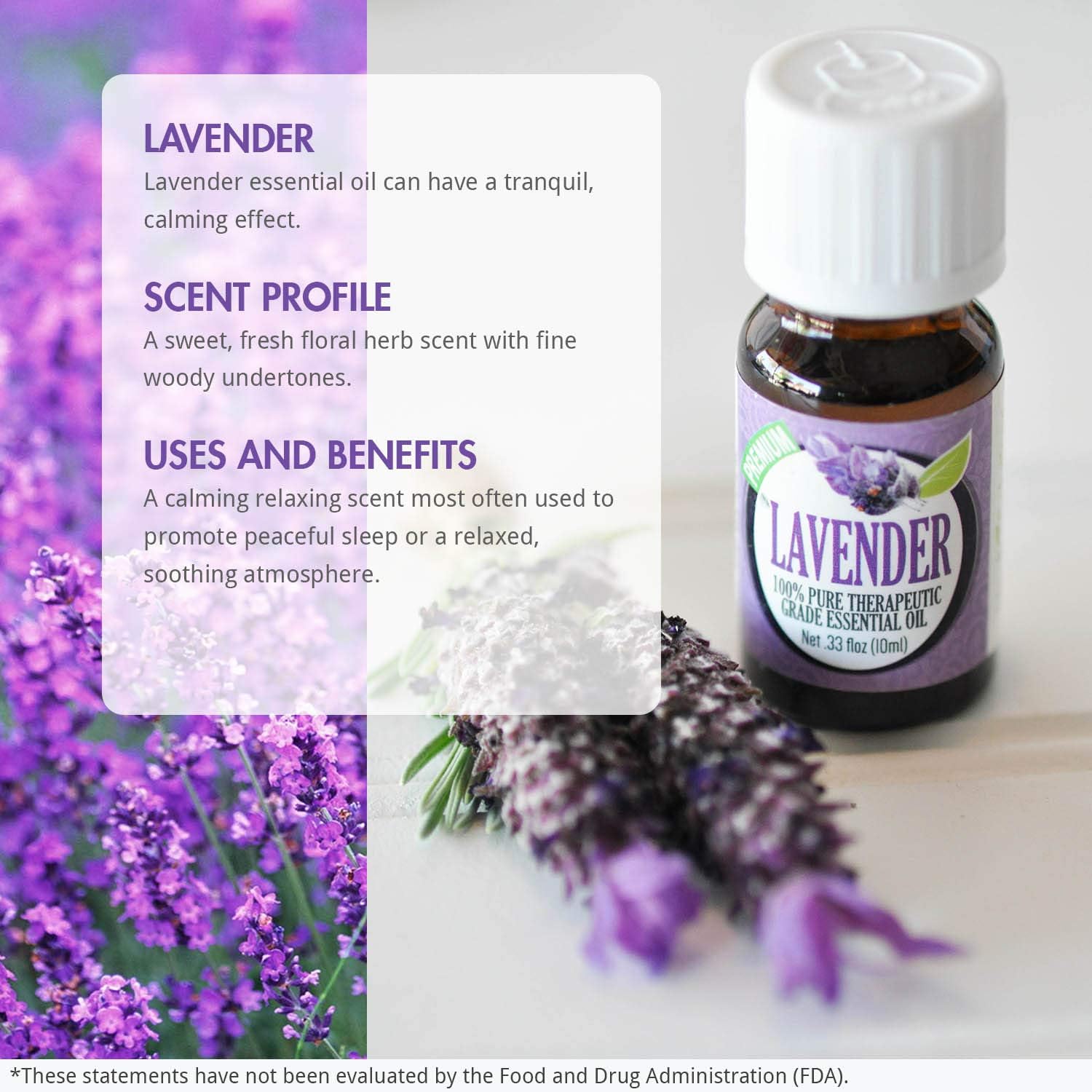 Lavender Essential Oil - 100% Pure Therapeutic Grade Lavender Oil - 10ml: Health & Personal Care