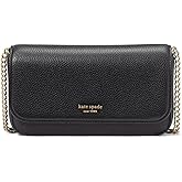 kate spade new york Ava Pebbled Leather Flap Chain