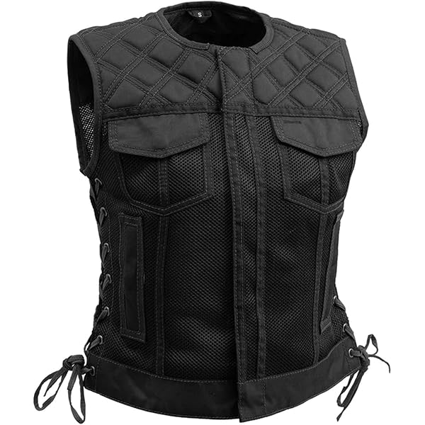 【新品未使用】Story Mfg Vest ninja-mens-swat-style-leather-