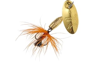Panther Martin PMF Deluxe Dressed Fly Barrel Body Spinner Fishing Lure Catches Trout, Walleye, Perch, Crappie, Pickerel, Bream, Dolly Varden & More