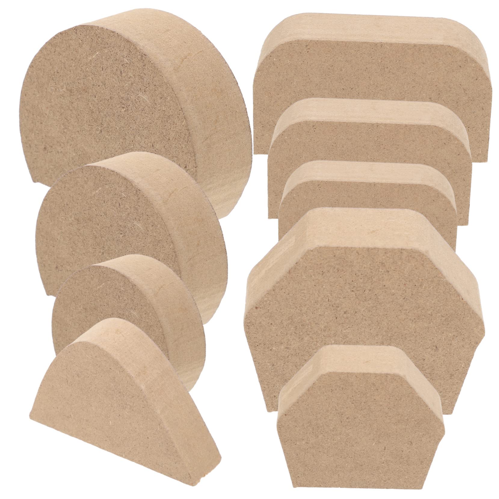 Anneome Efficient Pottery Mug Handle Molds Wood Handle Forms Molds for Maker DIY Simple Making