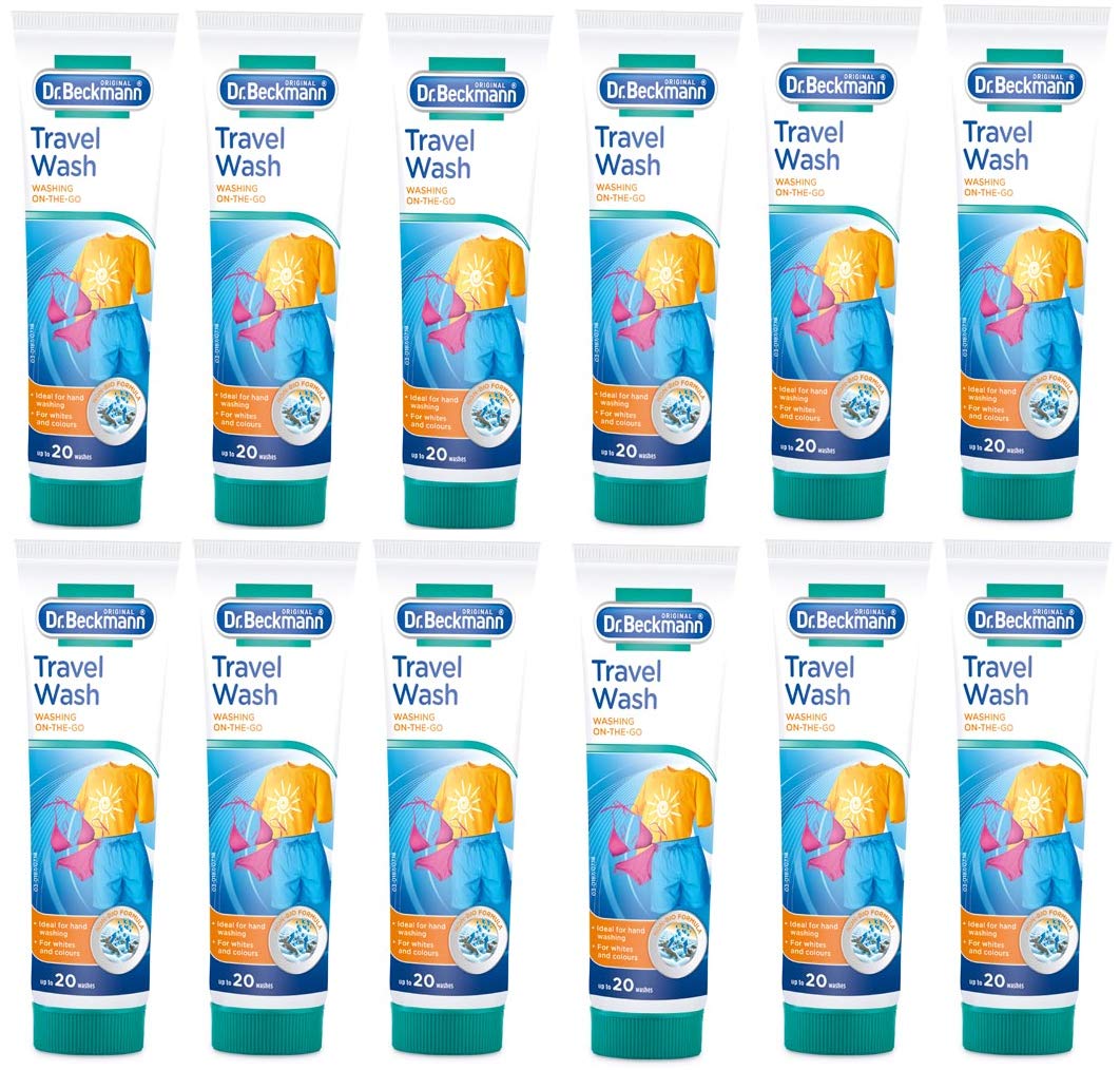 12x Dr. Beckmann NonBio Travel Wash 100ml Amazon.co.uk Beauty