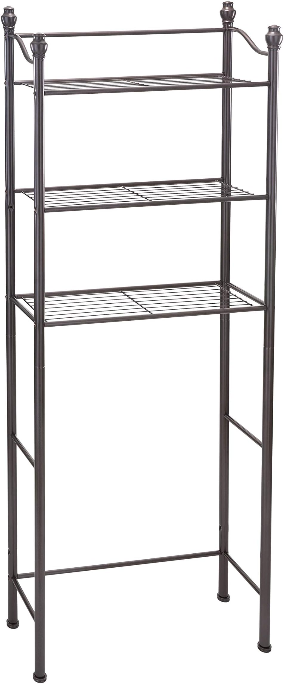 Organize It All 3 Tier Over The Toilet Bathroom Storage Space Saver - Oil Rubbed Bronze (17571W1P)