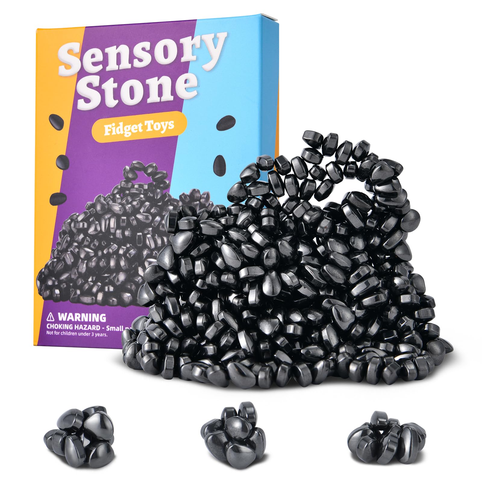 Photo 1 of 550pcs Fidget Toys for Adults & Teens, Stress Relief Sensory Toys for Autism ADHD Anxiety, Weak Magnetic Putty, Desk Fidgets Toys for Office, Adults Gifts