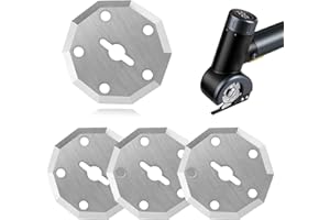 4PCS Rotary Cutter Blades Replacement Blades for Fanttik C8 Nano Electric Scissors, Long-Lasting Rotary Blades for Box Cuttin