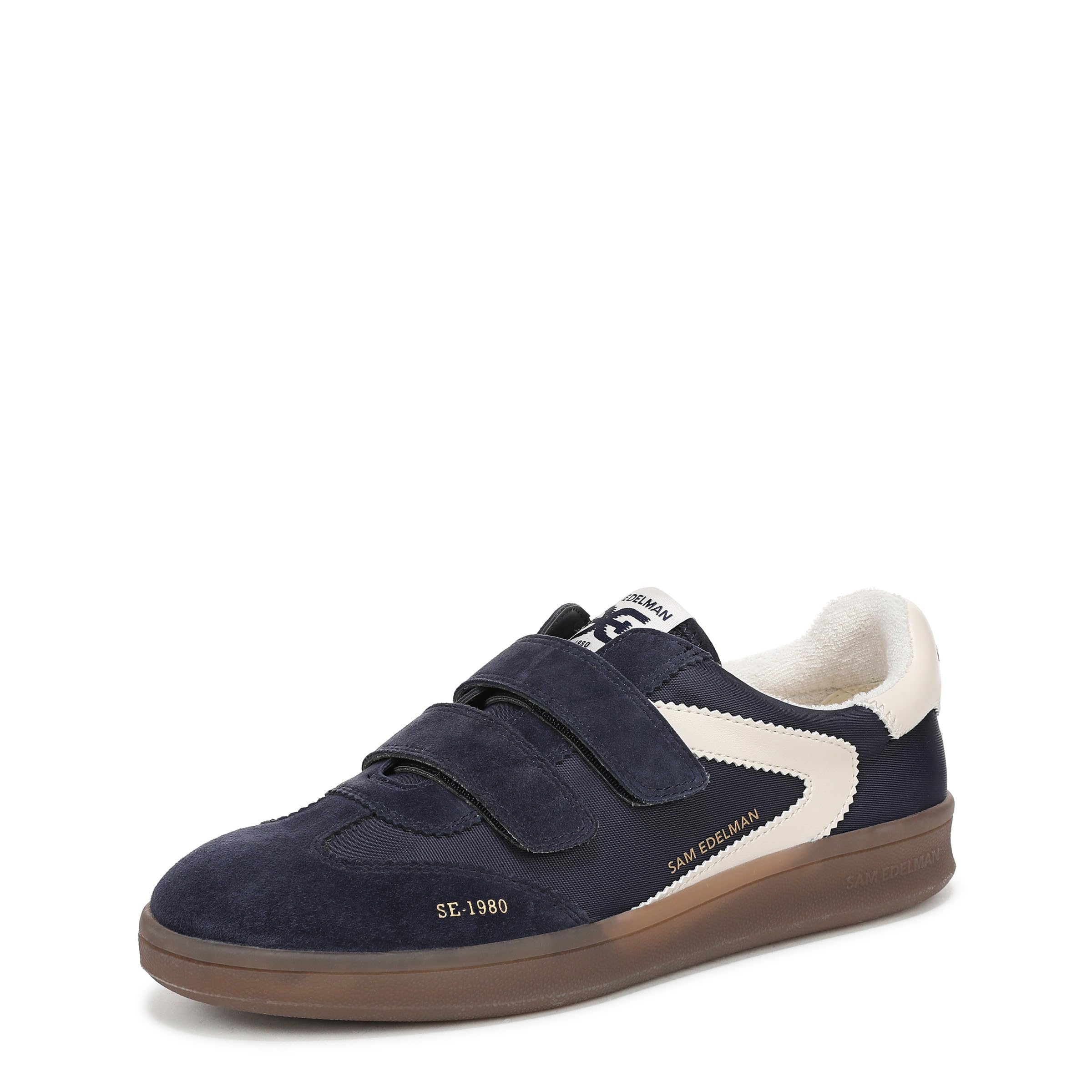 Sam Edelman Women’s Talia Sneaker Midnight Blue/Custard 8.5 M