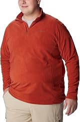 Columbia Klamath Range II Half Zip Warp Red 1X Big view 5