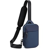 higouta Mini Sling Bag for Men Women, RFID Blocking Crossbody Backpack Casual Utility Chest Phone Bag for Travel Workout