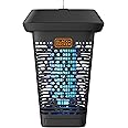 BLACK+DECKER Bug Zapper, Electric UV Insect Catcher & Killer for Flies, Mosquitoes, Gnats & Other Small to Large Flying Pests