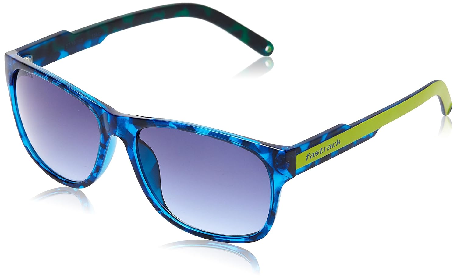 fastrack blue wayfarer sunglasses