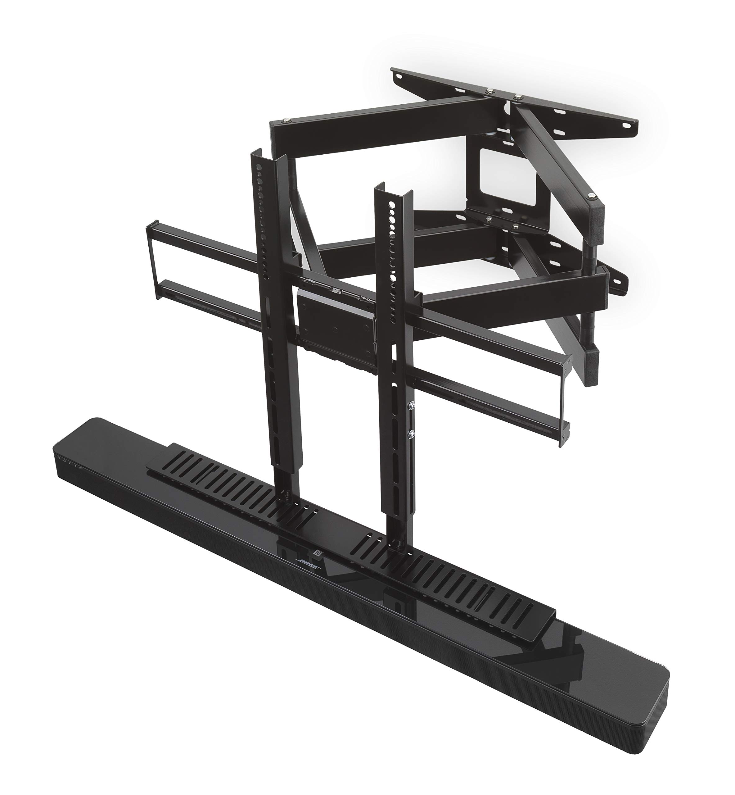 SoundXtra TV Cantilever Mount for Bose SoundTouch 300, Bose Soundbar 500 & Bose Soundbar 700 - Black