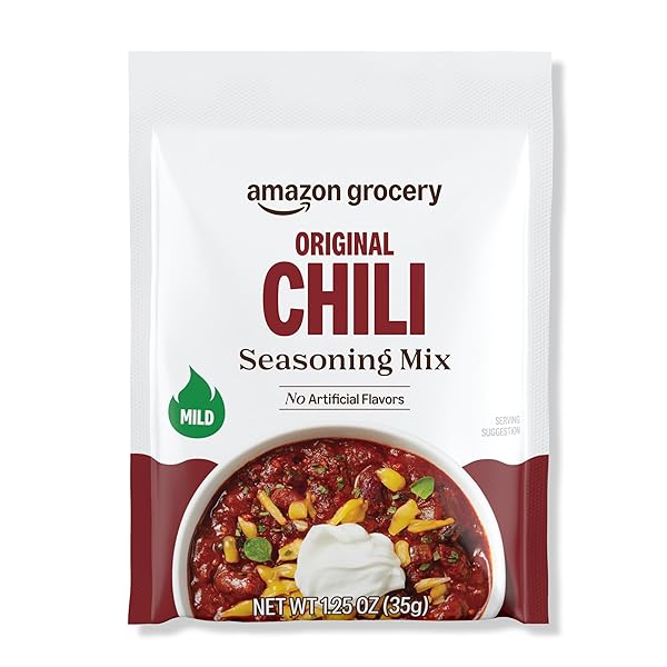 AMAZON GROCERY, ORIGINAL CHILI SEASONING MIX, 1.25 OZ