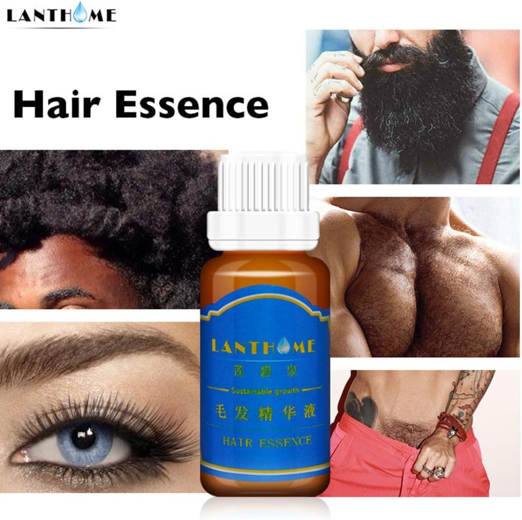 Hair Beard Growth Essence, Pumsun Hair Fast Grow Essence, 20ml Hair Growth Liquid Spray Extra Strength