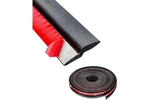 SUJADE YAKEFLY Z-Shape Automotive Weather Seal, 13Ft Car Windshield & Door Seal, Self-Adhesive Seal Strip