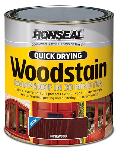 Johnstones Woodcare Quick Drying Interior/Exterior Woodstain Rosewood