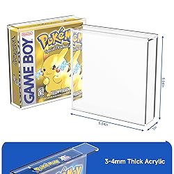 CaSZLUTION Video Game Box Protector Case for