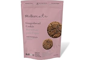 Stellar Eats Gingerbread Cookie Mix, 8.5 oz, 1 Pack - Grain Free, Gluten Free, Dairy Free, Plant Based, Paleo Friendly
