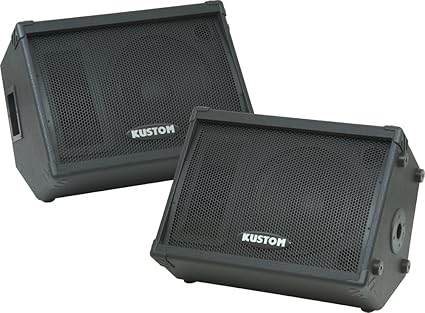 kustom kustom kpc4p powered monitor speaker
