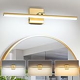 BrkNit LED Bathroom Vanity Light, Modern Bathroom Light Fixture Over Mirror (3000K/4000K/6000K, Dimmable), Vanity Light Bar w