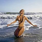 Posterazzi DAP14724 Carrie Fisher-Princess Leia in Waves Photo Print, 8 x 10, Multi