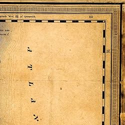 Antiguos Maps Florida by Charles Vignoles circa