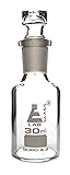 EISCO Reagent Bottle, Borosilicate Glass, Narrow