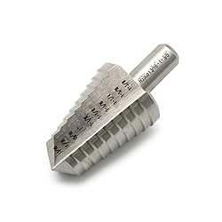 TEMO M35 Cobalt Double Flute Step Drill, 10 Size