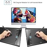 Ugee M708 Graphics Drawing Tablet V3 10x6 Inch 16384 Pen Pressure USB view 5