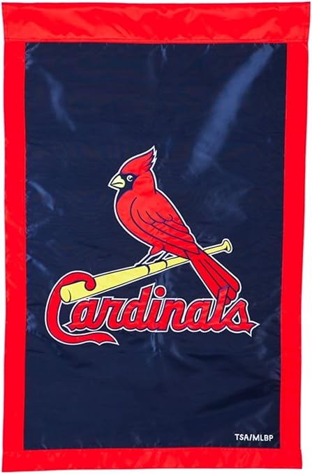 Amazon Com St Louis Cardinals Premium 2 Sided Banner Embroidered