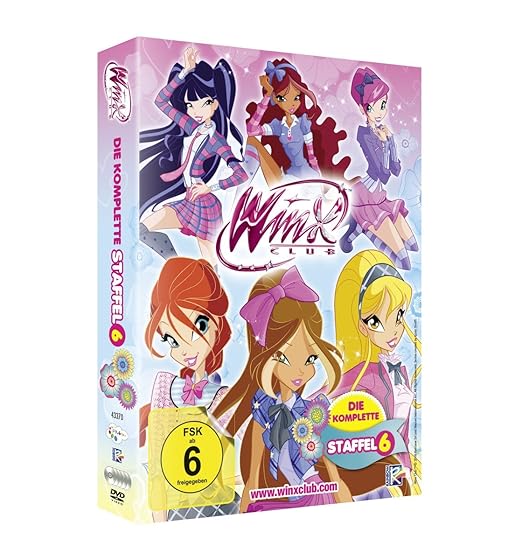 The Winx Club Die komplette Staffel 6 [5 DVDs] Amazon.de Iginio