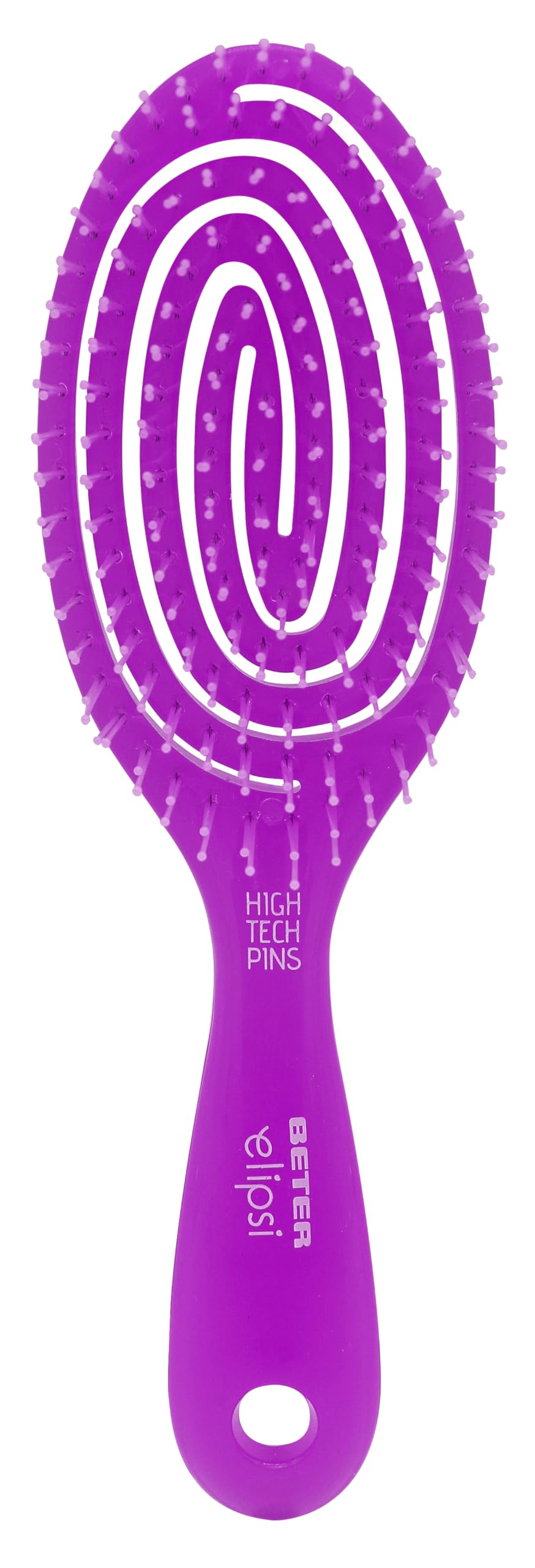 Beter - Elipsi Elipsi Detangler Brush High Tech Pins No Pull Flexible Head Detangling Brush, Anti-Break Detangling Brush, Smooth and No Pull Comb - Large Size