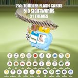 Visator Talking Flash Cards for Toddlers 510 Words 31 Topics Educational Toy view 2