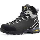 ASOLO Men's Greenwood Pro GV Hiking Boots | Water-Resistant Leather Upper, Dual-Density EVA Midsole, High-Traction Outsole