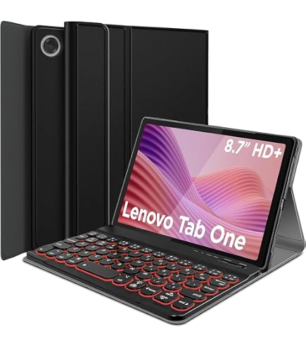 Amazon.com: Nanhent Keyboard Case for Lenovo Tab One 8.7 Inch 2025