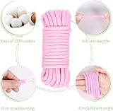 metagio 4 Pack Cotton Rope 8MM Thick 10M Roll All Purpose Soft Twisted Knot view 3
