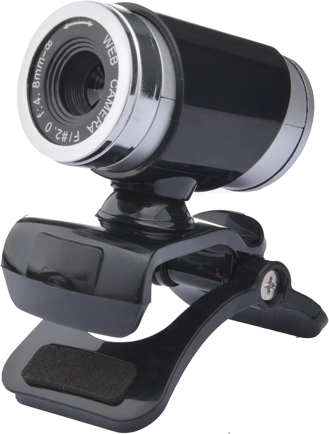 Streaming Web Camera with Micophones,Manual Focus Webcam Desktop or Laptop Webcam USB Computer Camera with Mini Plug and Play Video