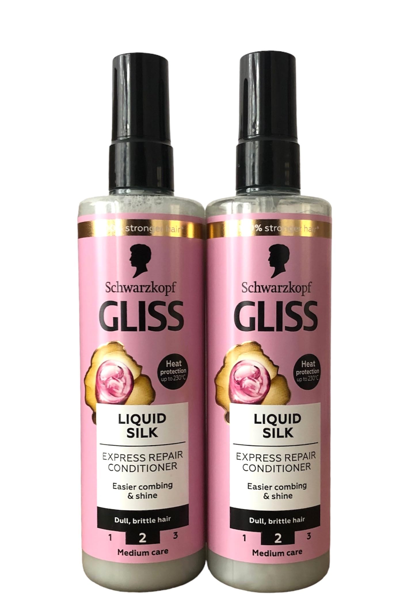 Schwarzkopf Gliss Hair Repair Liquid Silk Express Repair Conditioner 200ml- Pack of 2